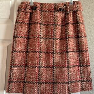 Talbots 12P lined skirt